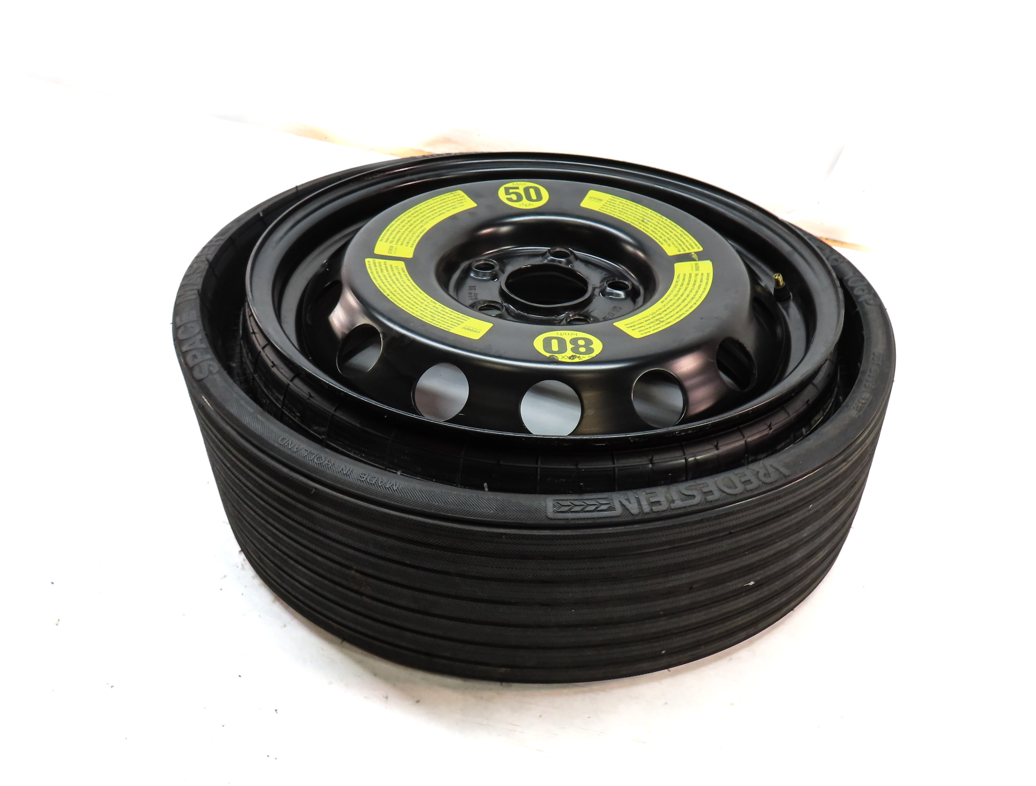 2004-2017 VW TOUAREG AUDI Q7 (4L) 18x6-1/2 COLLAPSIBLE SPARE TIRE WHEEL RIM — exact item pictured